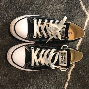 Black and White Converse